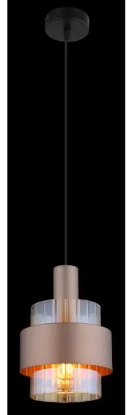 Globo 15560HA - Závesný luster na lane MILLEY 1xE27/60W/230V