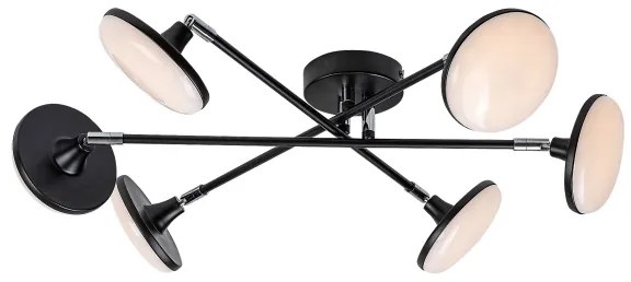 Rabalux 71063 - LED Prisadený luster MADI LED/24W/230V 3000K čierna