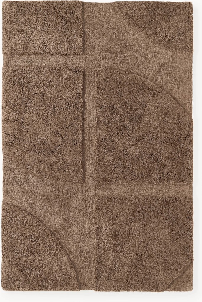 Koberec's reliéfnou štruktúrou Jade