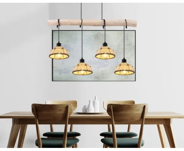 Globo 15442-4H - Luster na lanku REX 4xE27/60W/230V