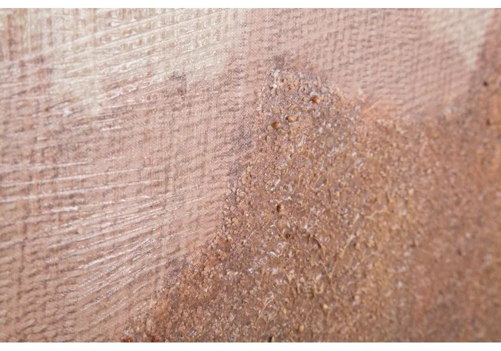 Ručne maľovaný obraz 80x100 cm Browny - Mauro Ferretti