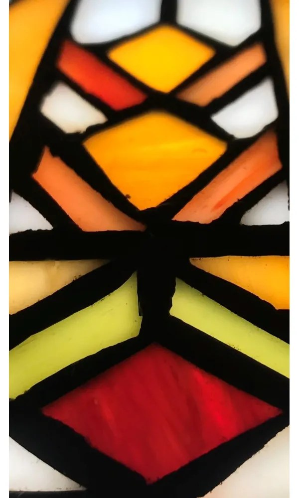 Nástenná Tiffany lampa PRISM ACRUX 40*16