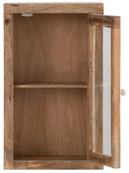 furniture-nabytek.cz - 5-dielna kúpeľňová sada Delhi z masívneho manga, lakovaná, hnedá