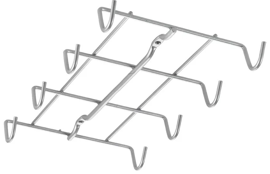 Nástenný oceľový držiak na hrnčeky Octo-Mug – Metaltex