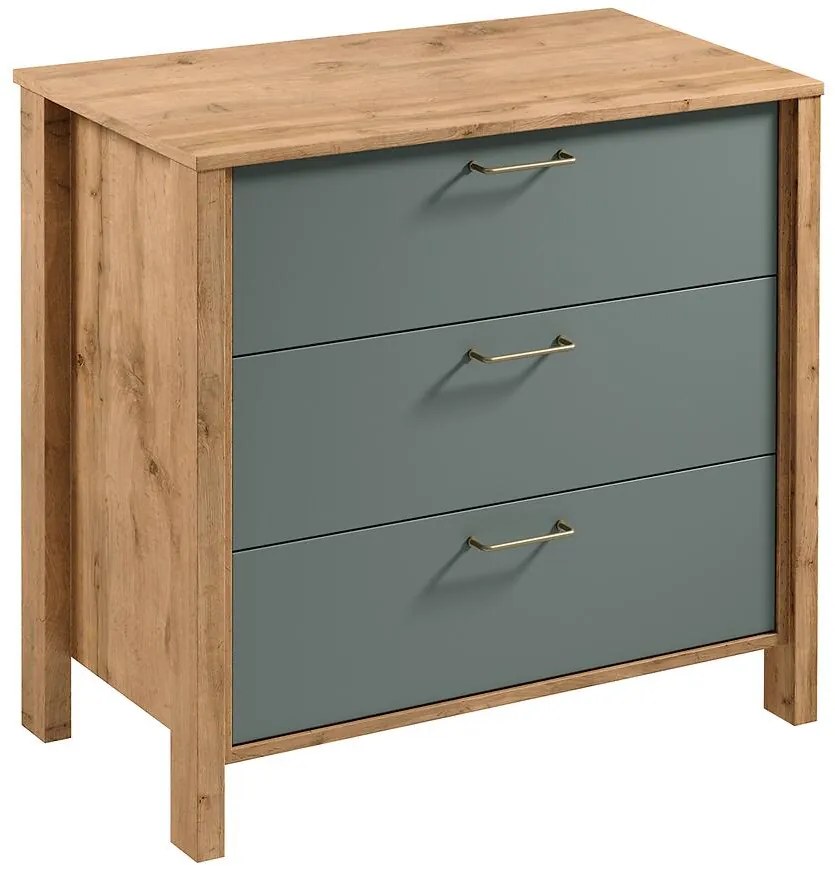 Komoda Indygo K3S dub wotan-green