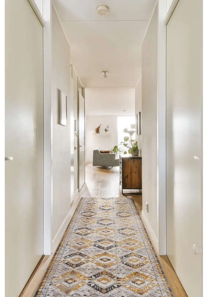 Béžový behúň 80x300 cm Soft Eman – FD