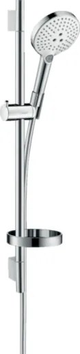 Sprchový set Hansgrohe Raindance Select S s mydlovničkou biela/chróm 26630400