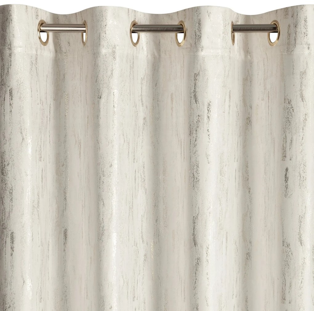 ZATEMŇOVACÍ ZÁVES NA KRÚŽKOCH ARNITA 140X250 CM VZOROVANÁ