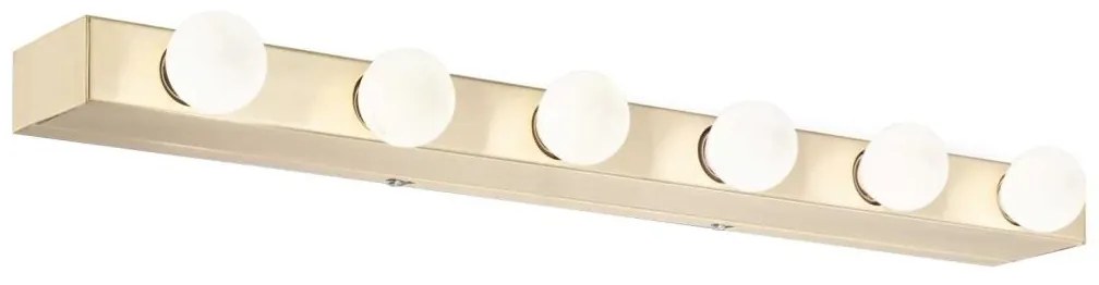 Ideal Lux - Nástenné svietidlo PRIVE 6xE14/40W/230V mosadz