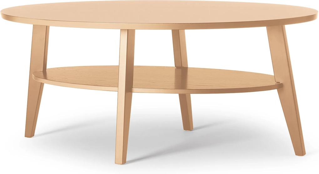 Konferenčný stolík Holly, 1200x700x500 mm, dub