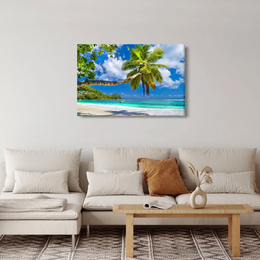 Obraz - Seychely (90x60 cm)