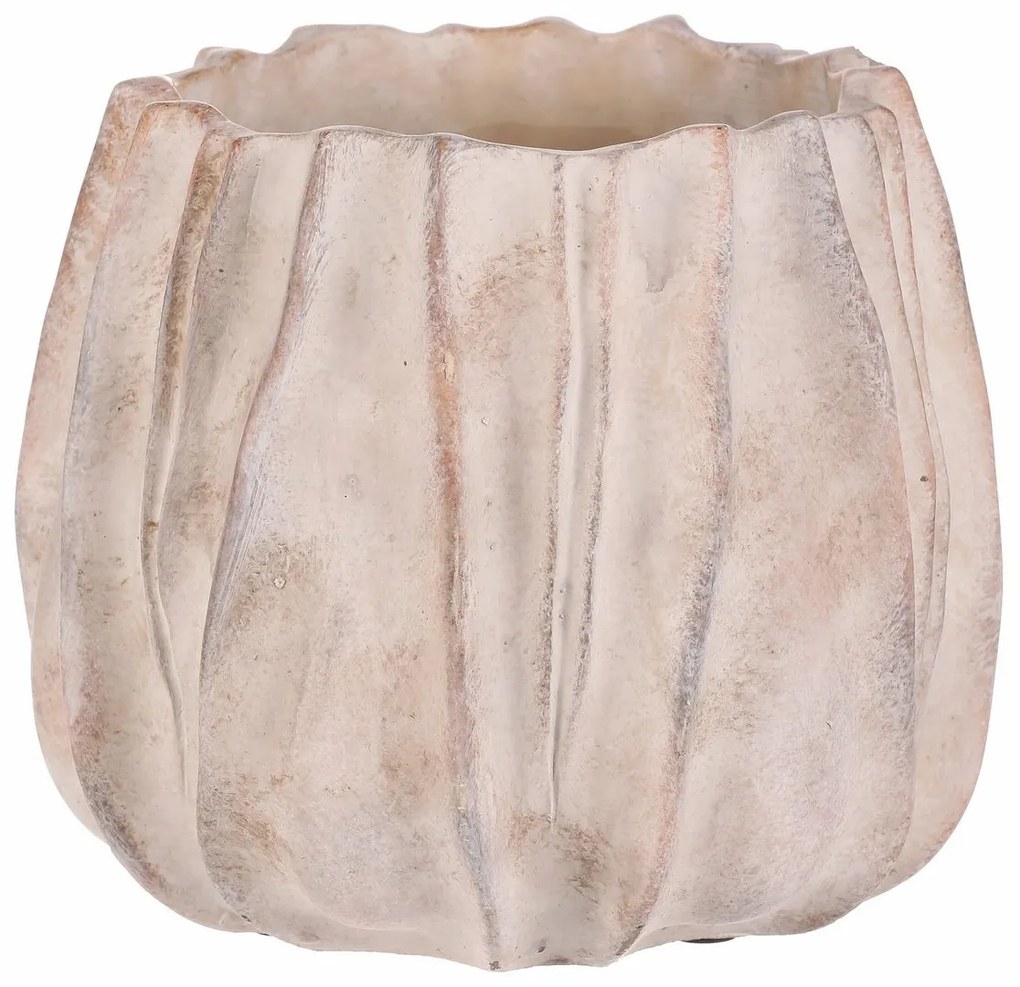 Betónový obal na kvetináč M1, béžová, 22 x 18 cm, 22 cm