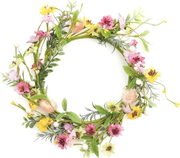 Veniec FLOS s farebnými kvetmi 884851