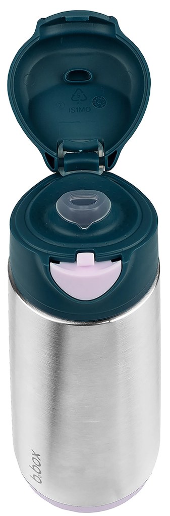 Termoska na pitie sport 500 ml - indigo/ružová