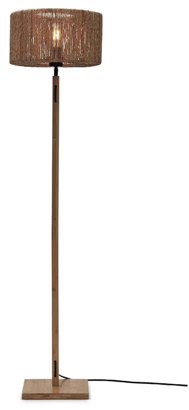Stojacia lampa gazuto 125 cm prírodná MUZZA