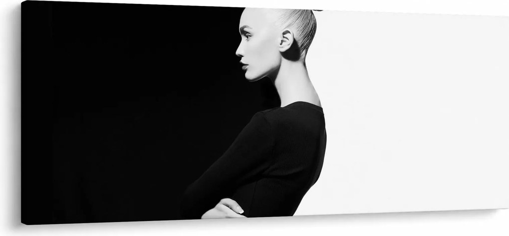 Obrázok - Žena á la jin a jang (120x50 cm)