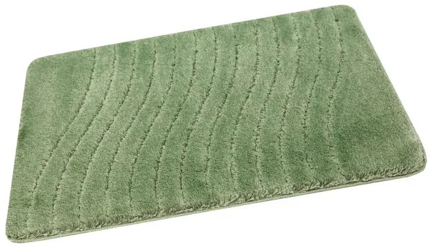Kúpeľňový koberček Sara Sage zelený Fale