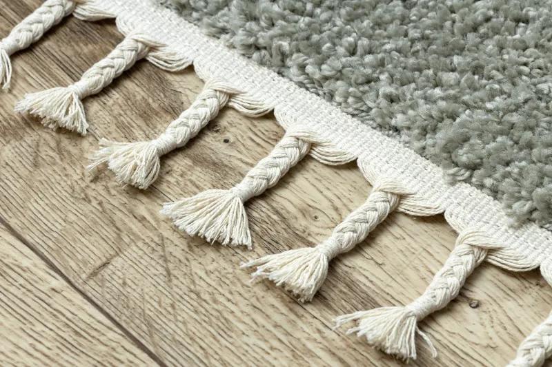 Dywany Łuszczów Kusový koberec Berber 9000 green - 200x290 cm