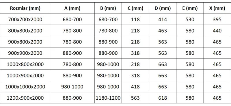 Mexen Exo, asymetrický sprchovací kút s posuvnými dverami 100 x 90 cm, 6mm číre sklo, chrómový profil, 8131-100-090-01-00