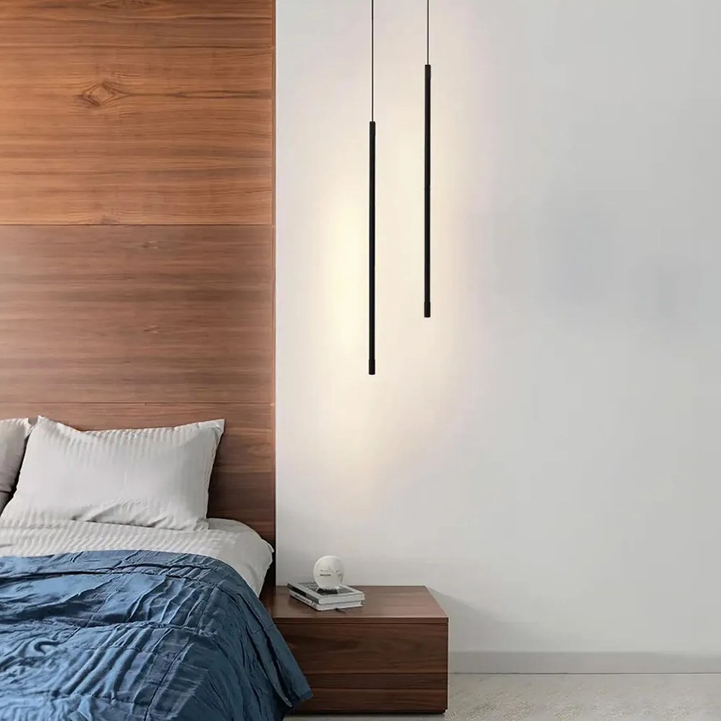 Toolight Toolight, LED stropné svietidlo 100cm, 18W, APP1449-C, čierna matná, OSW-04186