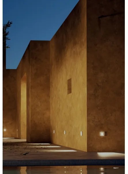 Redo 91195 - LED vonkajšie orientačné svietidlo BAST LED/2,5W/230V IP65 sivá