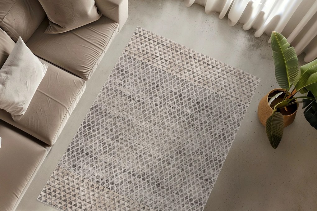 Obsession, Kusový koberec Bella 236 Grey, 200x290, šedá, chodba / predsieň