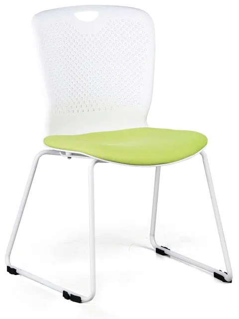 Plastová stolička DOT, zelená