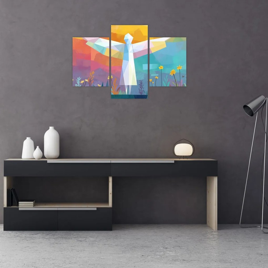 Obraz - Strážca kvetov (90x60 cm)