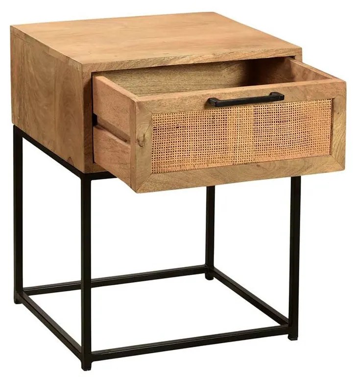 Bočný stolík CANE 45 × 35 × 57 cm