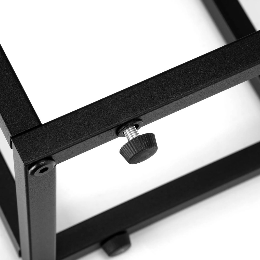 Stojan na kvety Agras svetlohnedý/čierny