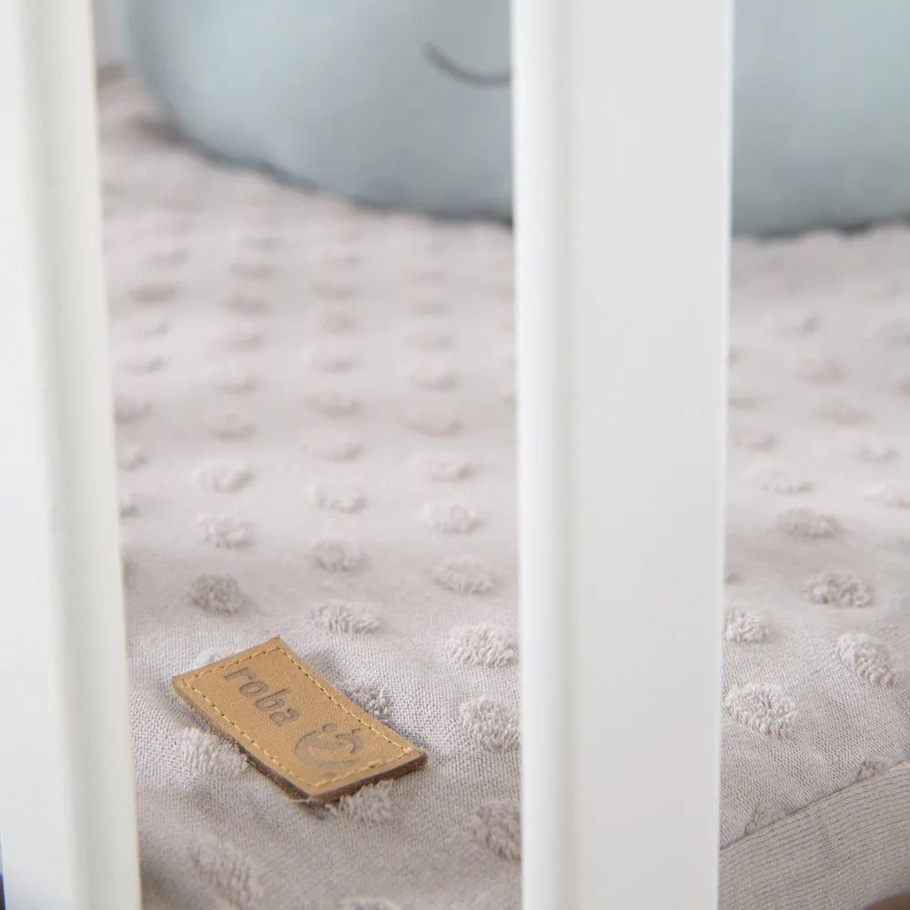 Detská ohrádka z bukového dreva s nastaviteľnou výškou 75x100 cm v prírodnej farbe Lil Planet – Roba