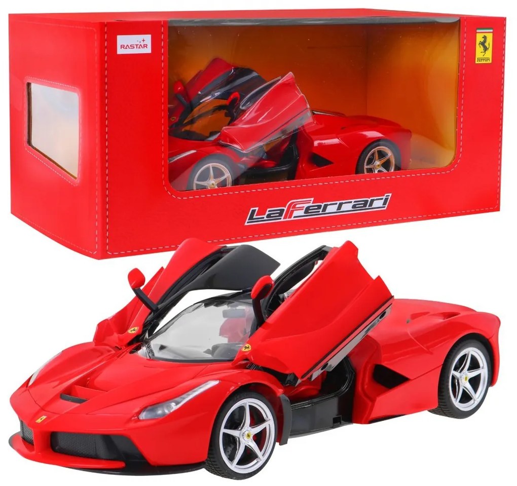 RAMIZ Auto na diaľkové ovládanie Ferrari LaFerrari RASTAR 1:14 50160 - červené