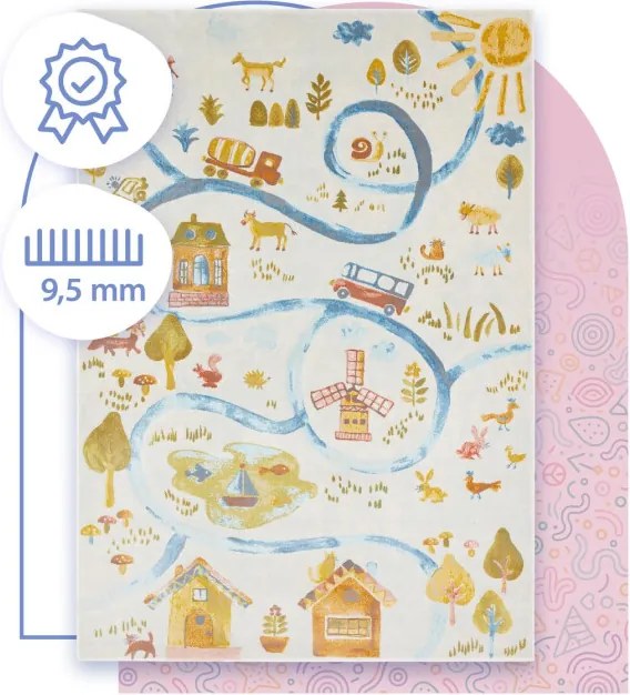 Detský koberec Osta Prisma 473193 AK990