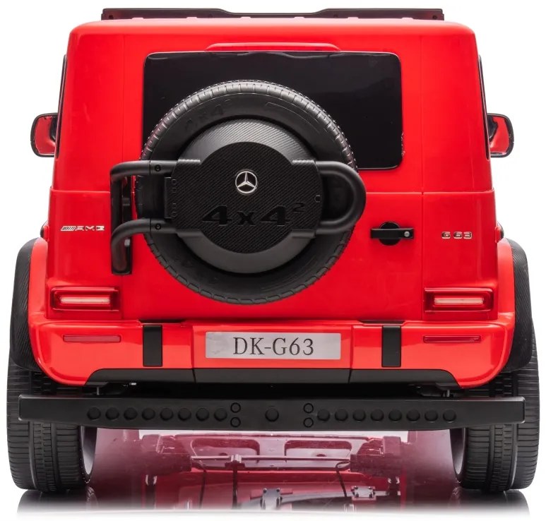Elektrické autíčko Mercedes G63 AMG 4x200W XXL - červené