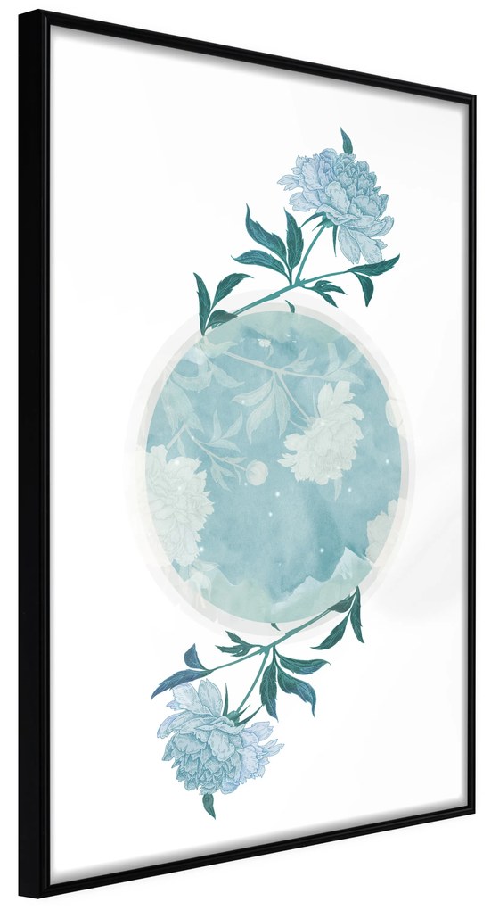 Artgeist Plagát - Floral Planet [Poster] Veľkosť: 20x30, Verzia: Čierny rám