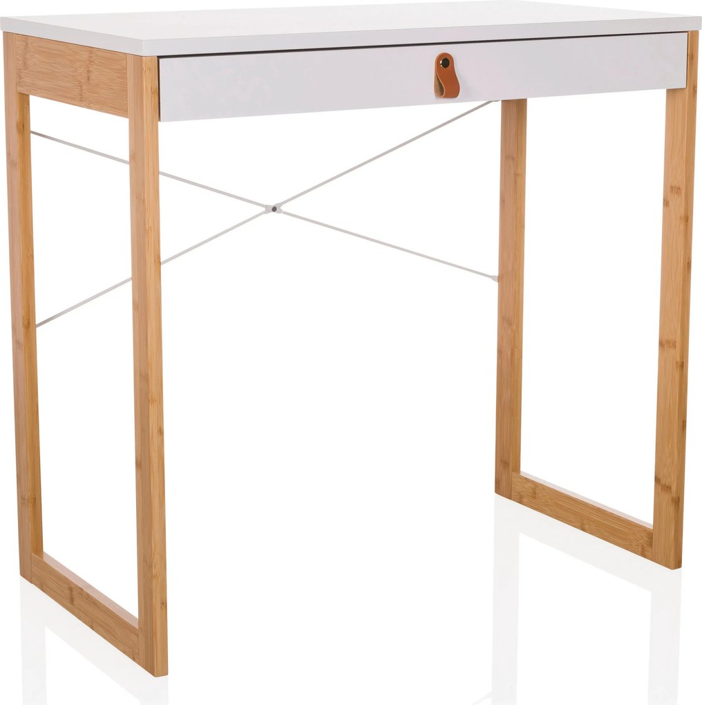 XXXLutz PÍSACÍ STÔL, biela, 80/75/42 cm MID.YOU - Online Only kancelárie - 001918084903
