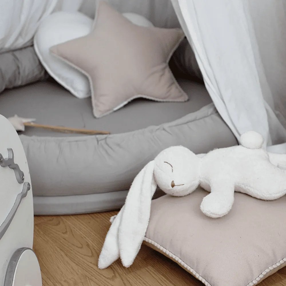 Hniezdo pre deti tmavo béžová