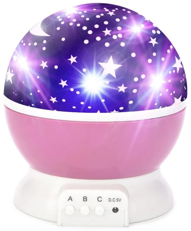 BERGE LED nočný projektor - viac variant