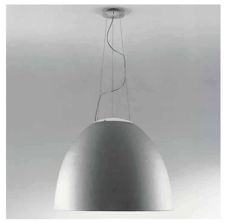 Artemide A242910 - Luster na lanku NUR 2xR7s/11W/230V šedá