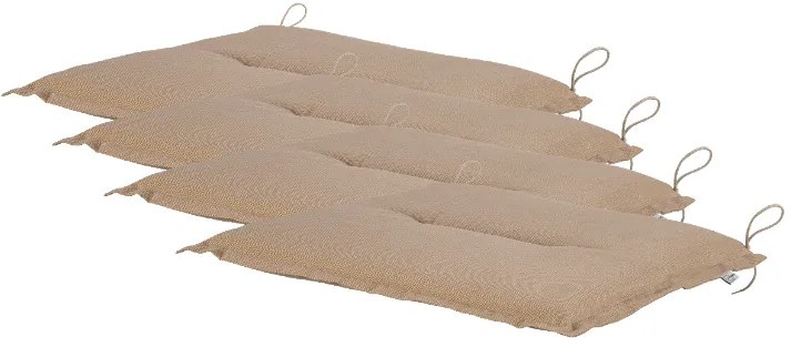 Livarno home Podsedák Houston, béžová, 4 kusy  (800008805)