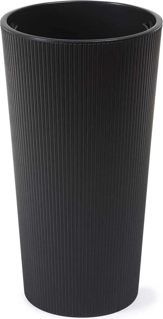 PLASTOVÝ KVETINÁČ URBANIKA ECO 57X29,5 CM ČIERNA