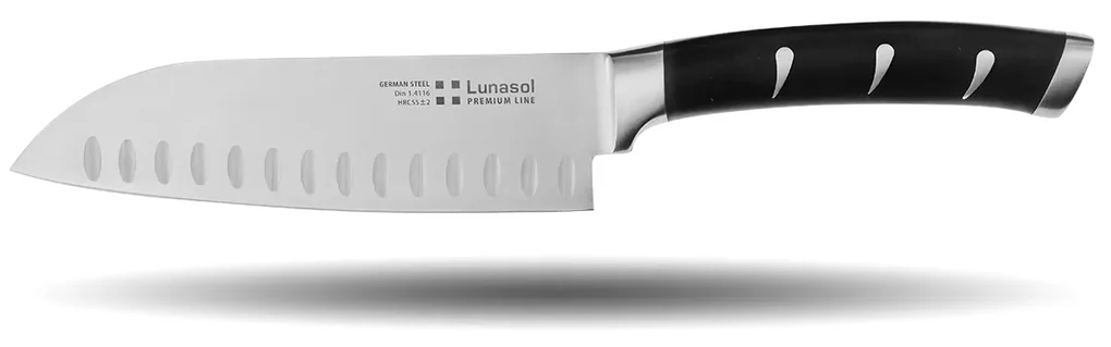 Stojan na nože 7 ks s brúskou na nože - Flow Kitchen - 132760