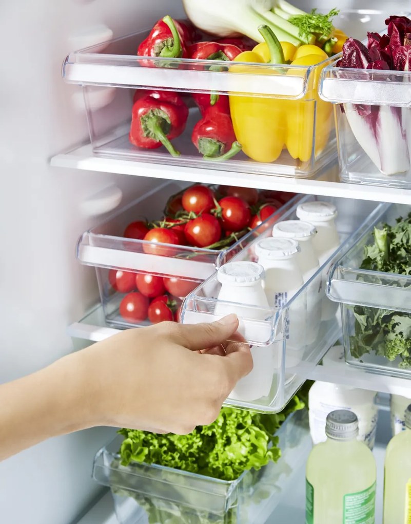 Organizér do lednice Rotho LOFT FRIDGE, 1,6l - 31x7,5x9cm