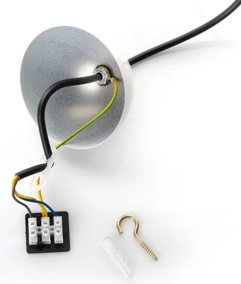 BRILAGI - LED luster na lanku METALO 1xE27/40W/230V pr. 40 cm biela/medená