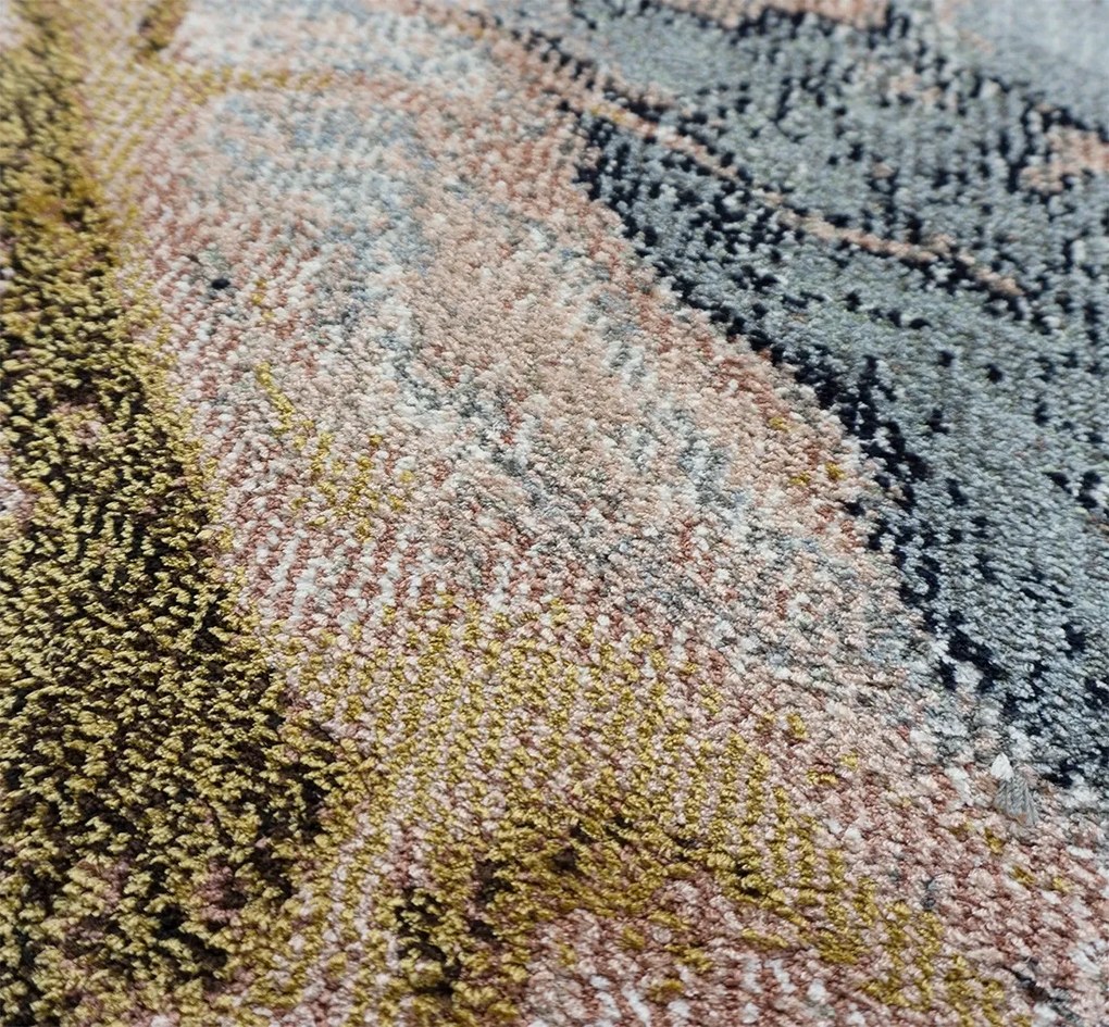 BE Koberec Microsofty 8302 MULTI – viacfarebný obdĺžnikový Rozmer: 120x180 cm