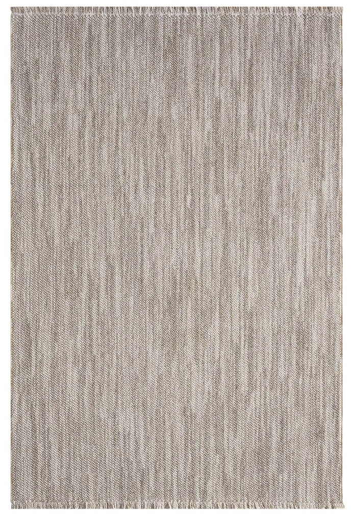 Dekorstudio Moderný koberec LINDO 8843 - sivobéžový Rozmer koberca: 200x290cm
