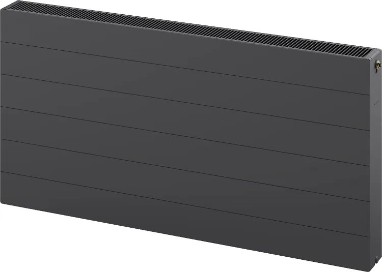 Mexen, Panelový radiátor Mexen Line CVL22 600 x 1600 mm, spodné pripojenie, 2532 W, antracit - W622L-060-160-66