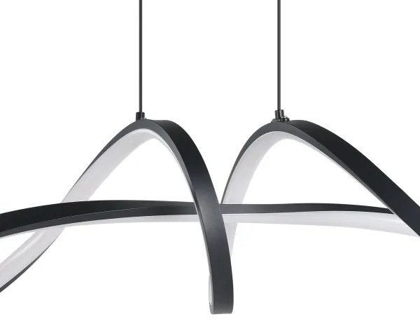 Eglo 901159 - LED RGBW Stmievateľný luster na lanku CALAROSSA-Z LED/22W/230V čierna