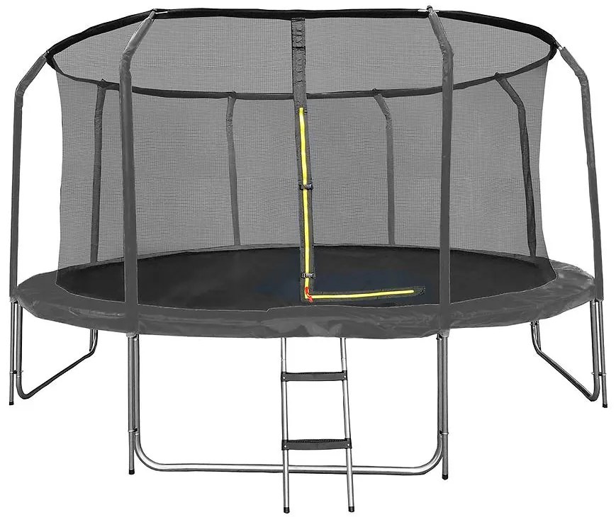 Trampolína COMFORT s rebríkom 427cm čierna