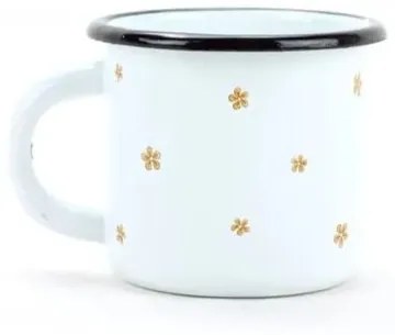 Belis Smaltovaný hrnček Sova veniec, 7 cm, 0,25 l